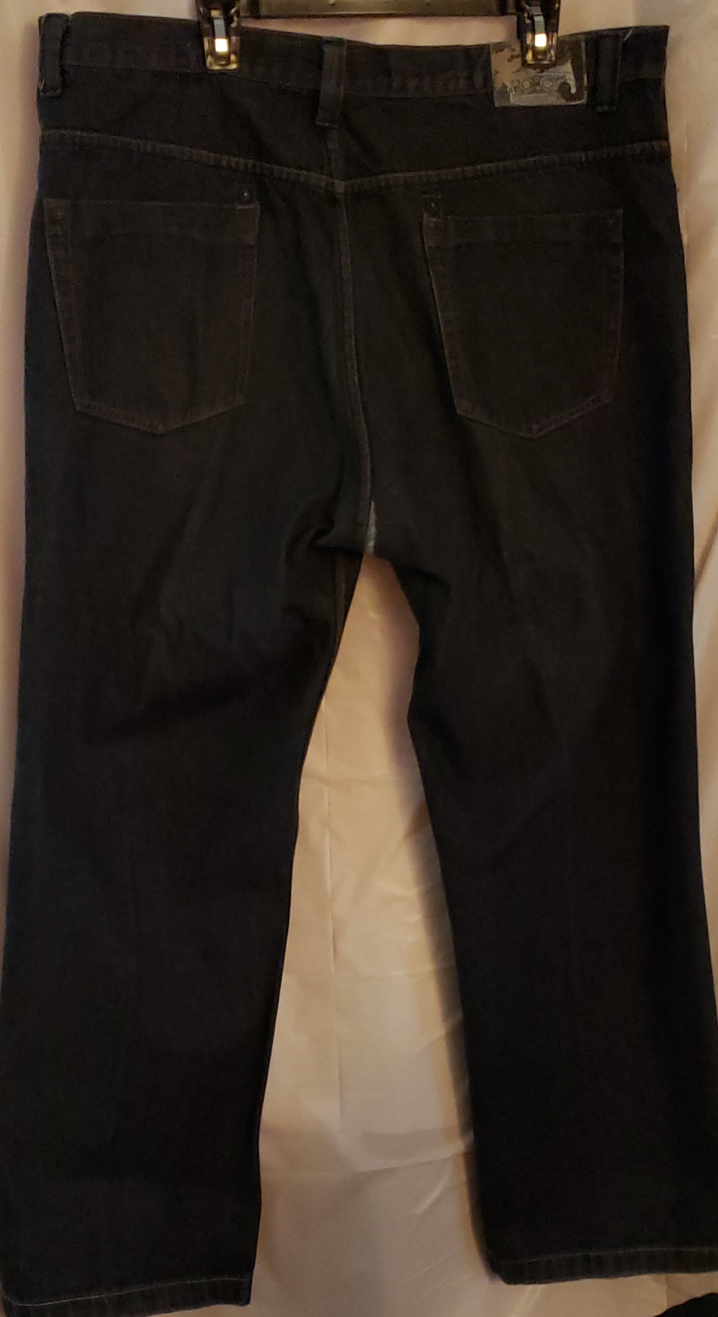 PC & J VINTAGE Black Baggy Fit JEANS (40x32) PC