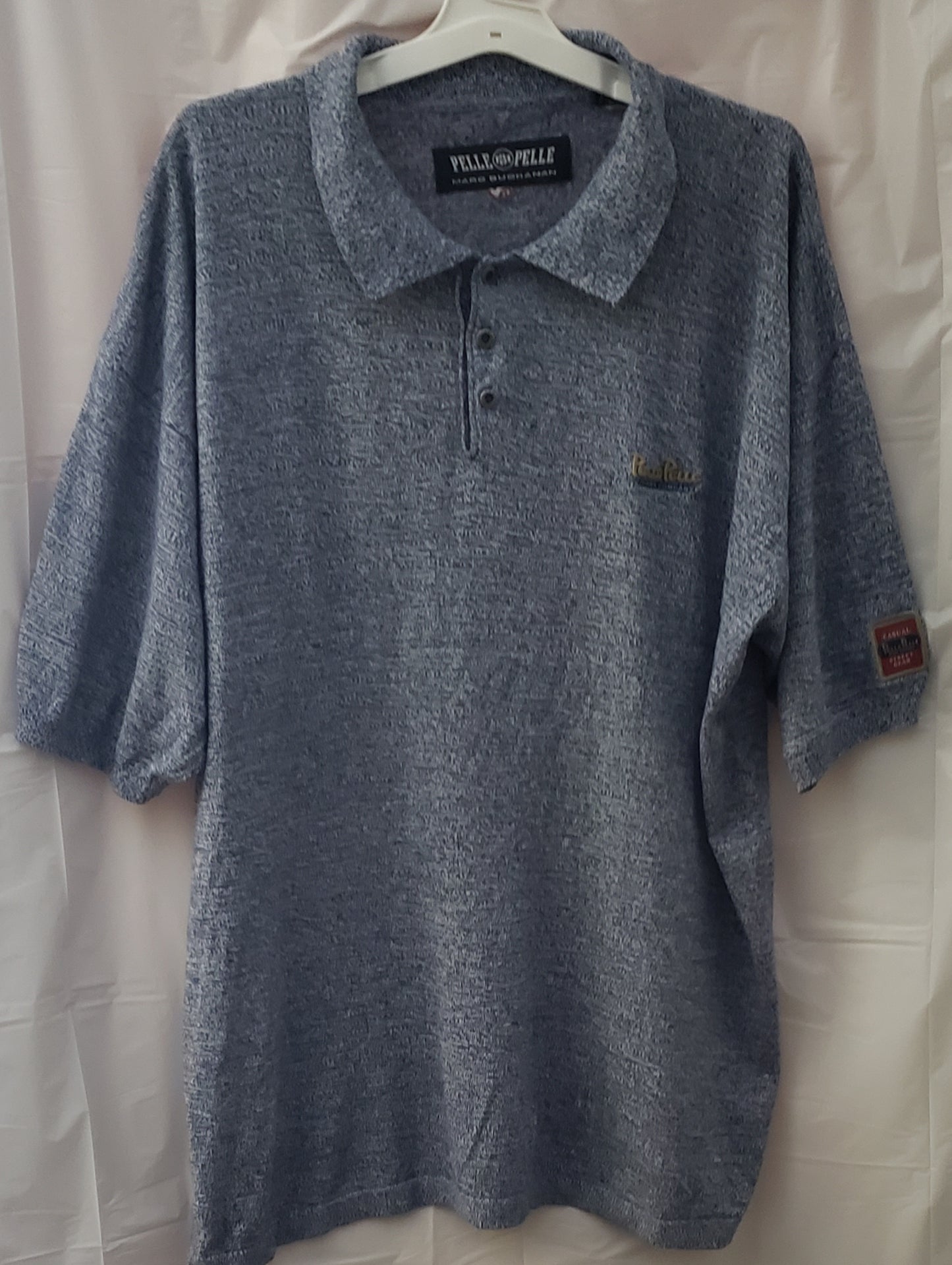 PELLE PELLE MARC BUCHANAN SHORT SLEEVE SWEATER TYPE SPORT SHIRT