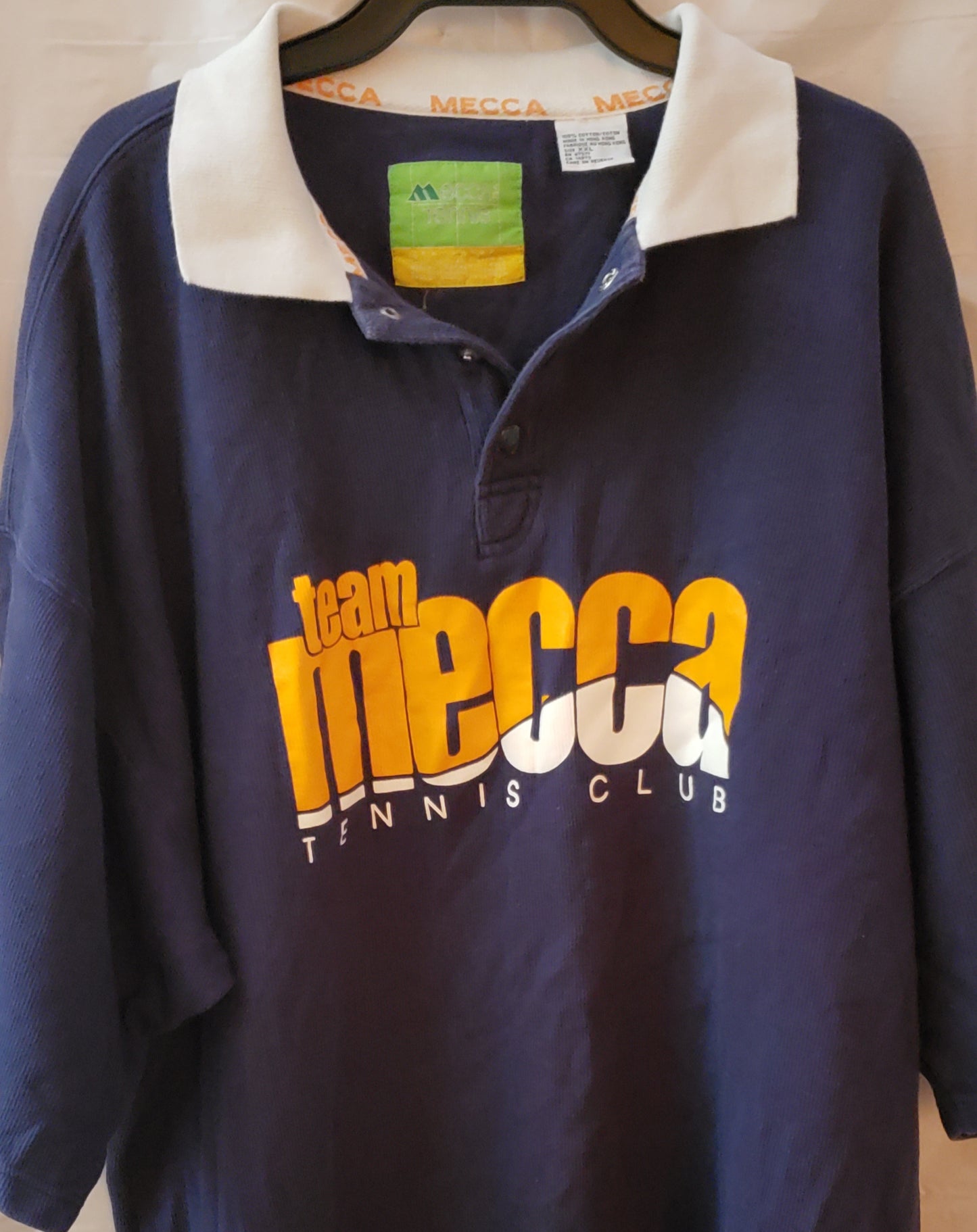 Vintage Mecca Polo Shirt Short Sleeve Men's VINTAGE!!!