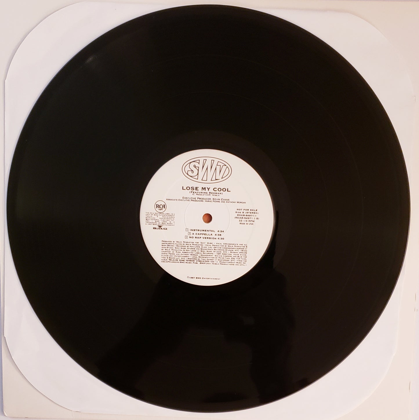 SWV Featuring Redman – Lose My Cool 12" Vinyl Record