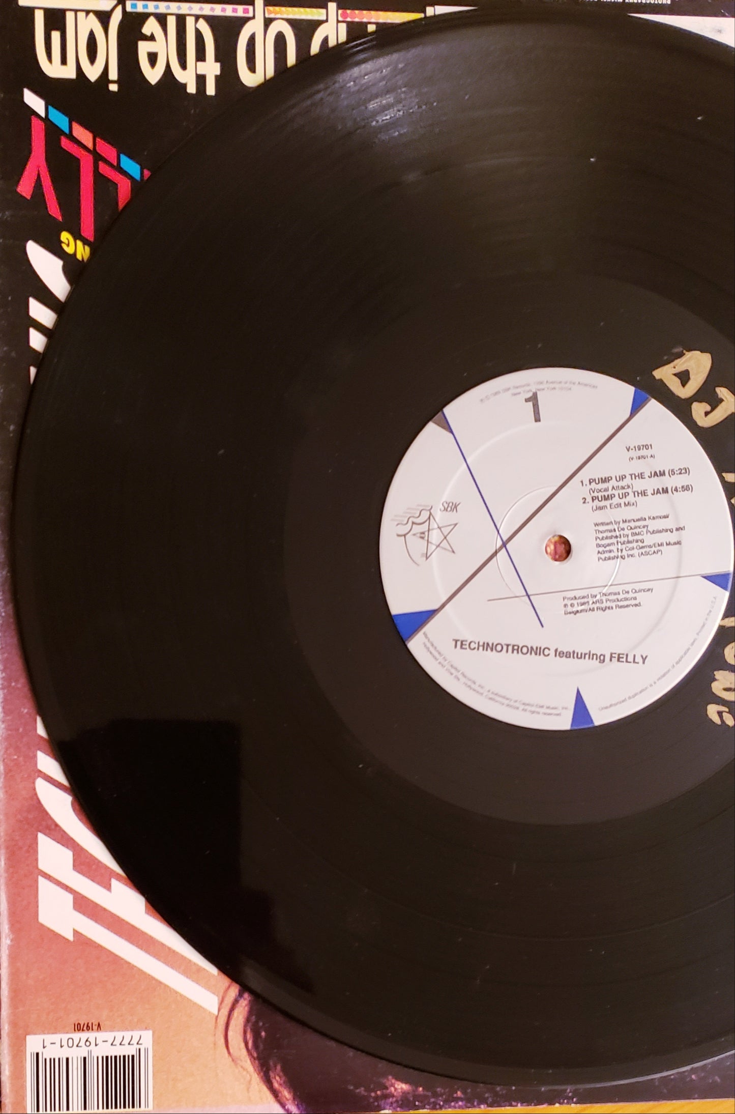 Pump Up The Jam (1989) 12''Vinyl Maxi Single Record/VINTAGE!!!