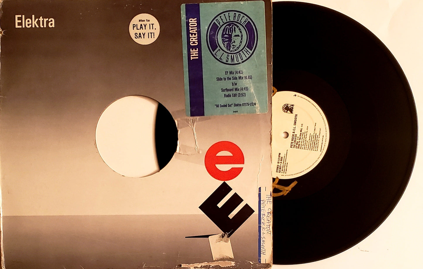 Pete Rock & C.L. Smooth "The Creator" 12" Vinyl -VERY RARE!!!