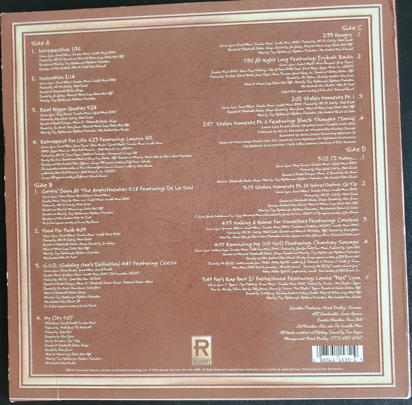 COMMON "one day it'll all make sense" (2 X LP Vinyl) RARE