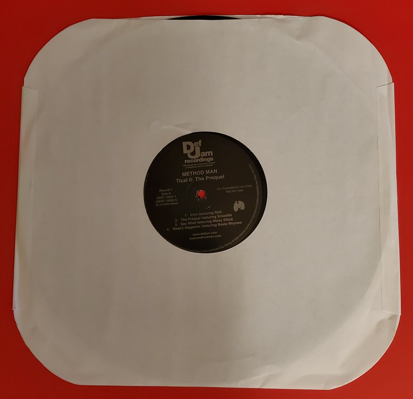 Method Man Tical 0: The Prequel (2X LP Vinyl Album)