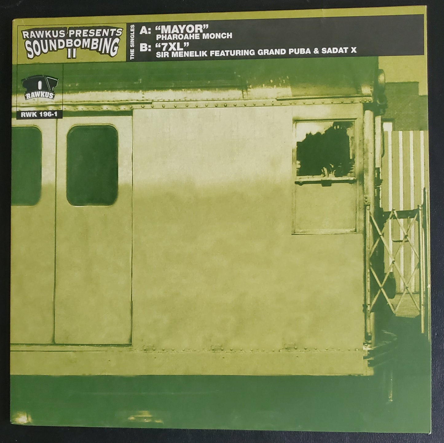 Soundbombing 2 Pharoahe Monch/Sadat X & Grand Puba/Mayor/7XL (12" LP Vinyl) RARE!!