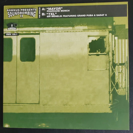 Soundbombing 2 Pharoahe Monch/Sadat X & Grand Puba/Mayor/7XL (12" LP Vinyl) RARE!!