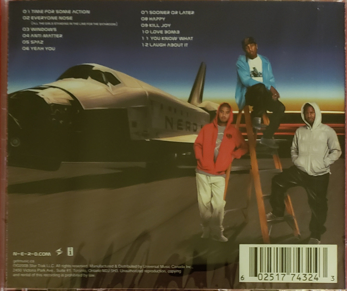 N.E.R.D "Seeing Sounds"(CD)