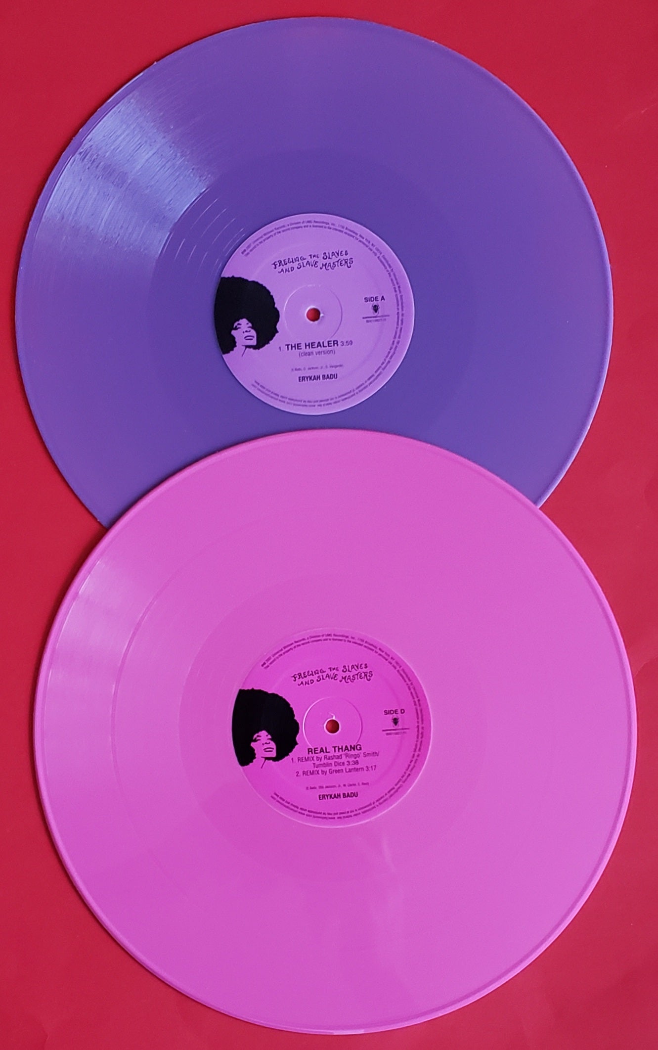 ERYKAH BADU HEALER/REAL THANG( 2X LP VINYL Album)RARE!!
