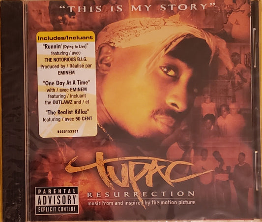 Tupac- Resurrection (Music From And Inspired By The Motion Picture) (CD Album)