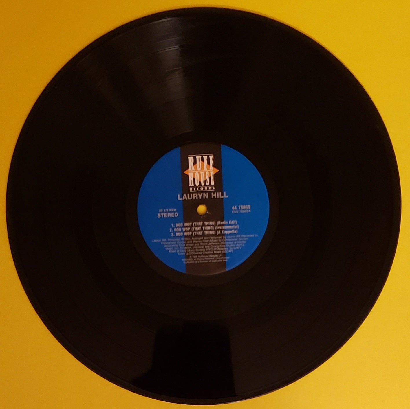 Lauryn Hill – Doo Wop (That Thing) / Lost Ones (12" Vinyl) VINTAGE!!