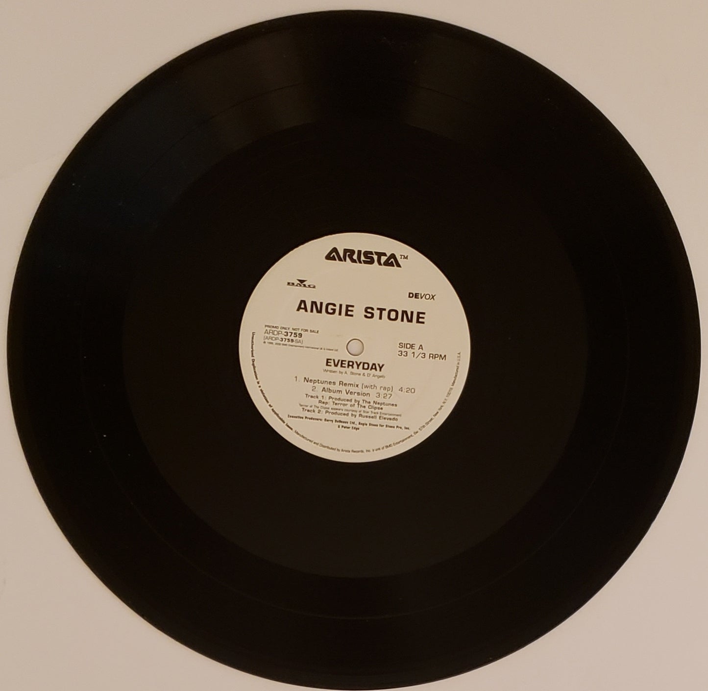 Angie Stone"Everyday"(Neptune Remix 12" LP)