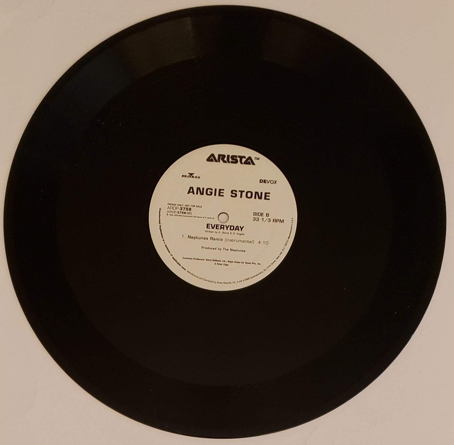 Angie Stone"Everyday"(Neptune Remix 12" LP)