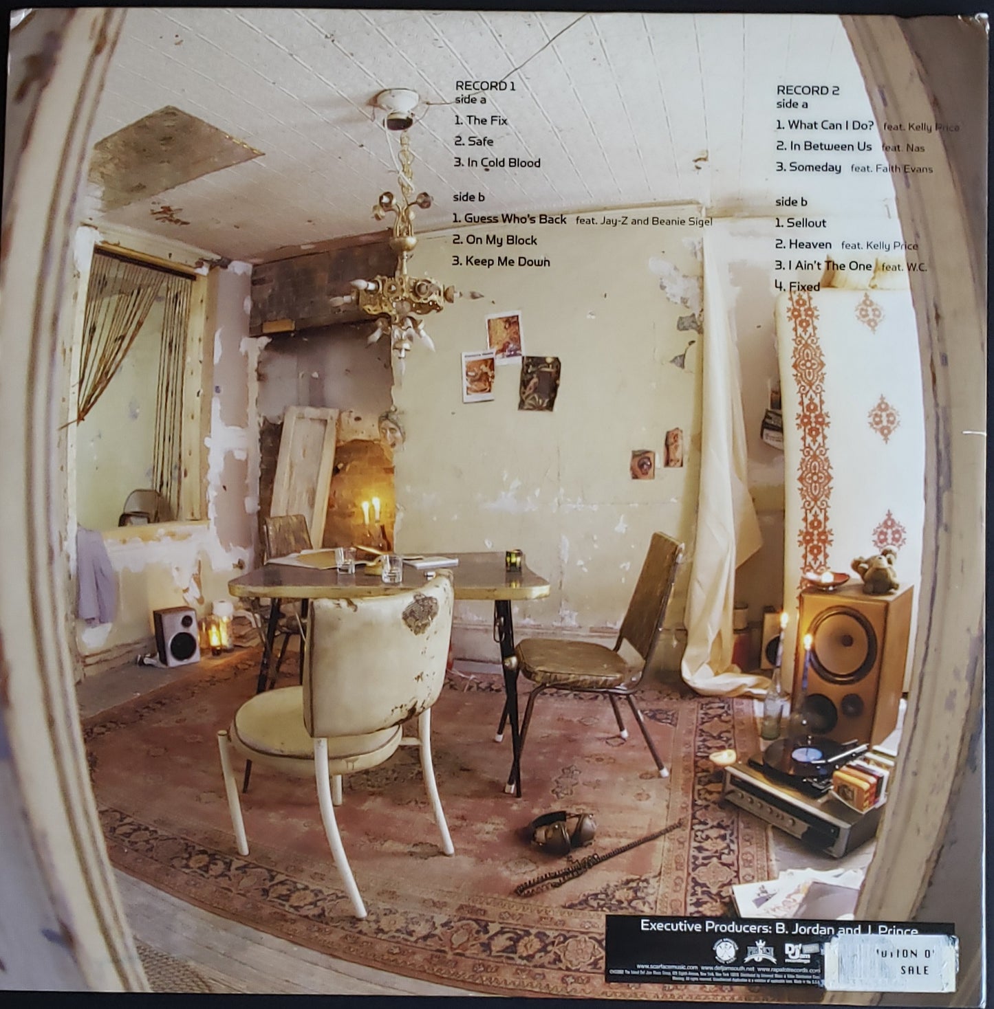 SCARFACE /THE FIX (2xLP Vinyl Album) RARE!! NEW PRICE!