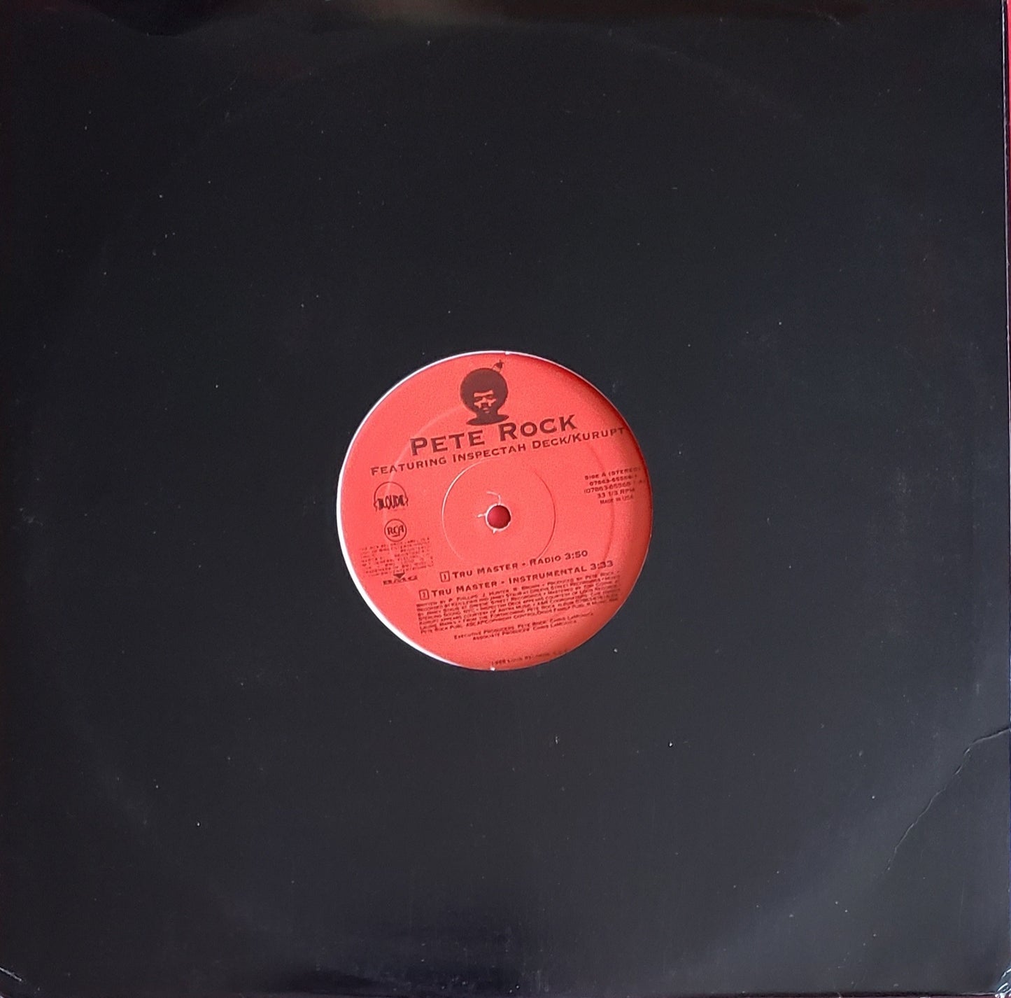 Pete Rock "Tru Master feat INSPECTAH DECK + KURUPT" (12" LP Vinyl)RARE!!