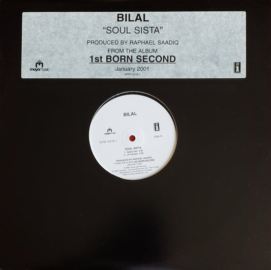 Bilal "Soul Sista" (12" LP Vinyl) RARE Vintage!!