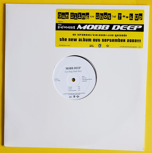 Mobb Deep-Gun Sling (Rude Boy)/Shot The F**K Up (12" Vinyl)RARE!!