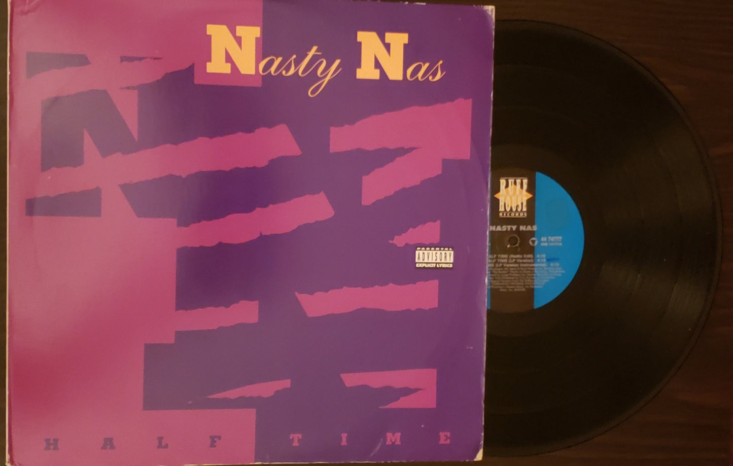 NASTY NAS & LARGE PROFESSOR - HALF TIME (12" Vinyl) RARE!!