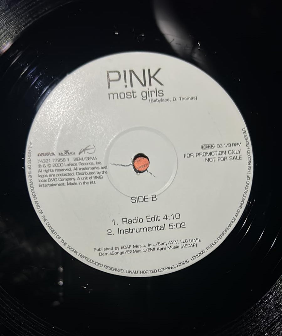 PINK "Girls" 12 "(LP Vinyl)