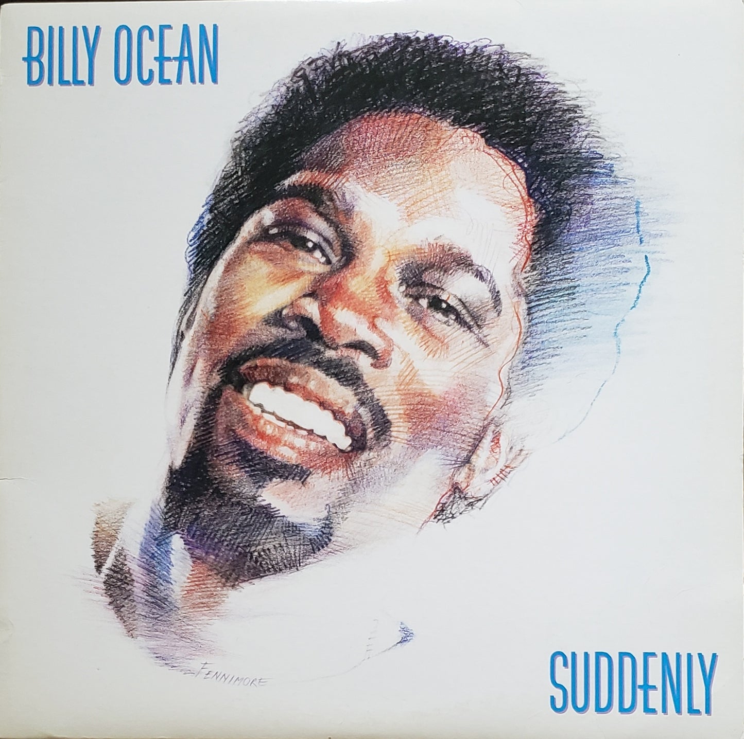 Billy Ocean "SUDDENLY" (Vinyl Album) Vintage