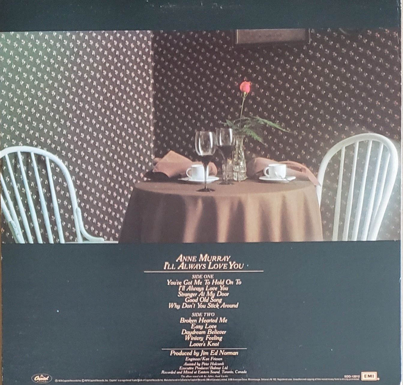 Anne Murray "I'll Always Love You" (LP Vinyl Album)