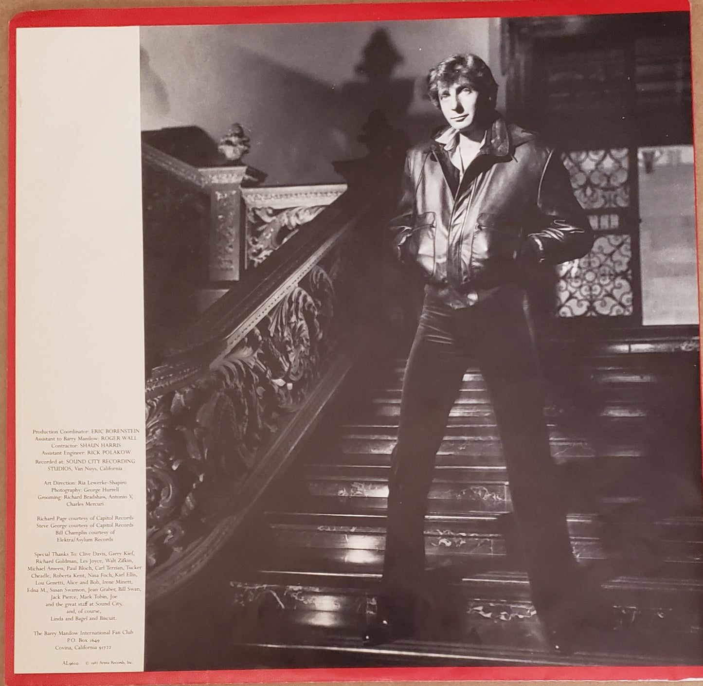 Barry Manilow "Here Comes The Night"(LP Vinyl Album )