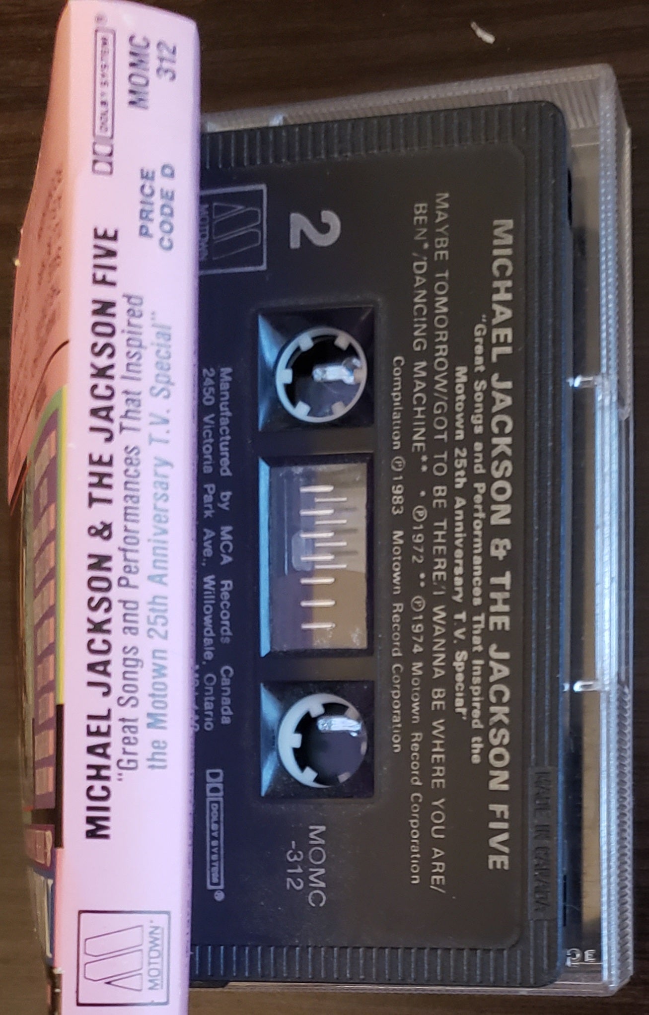 Michael Jackson & The Jackson 5 Great Songs & Performances (Audio Cassette)