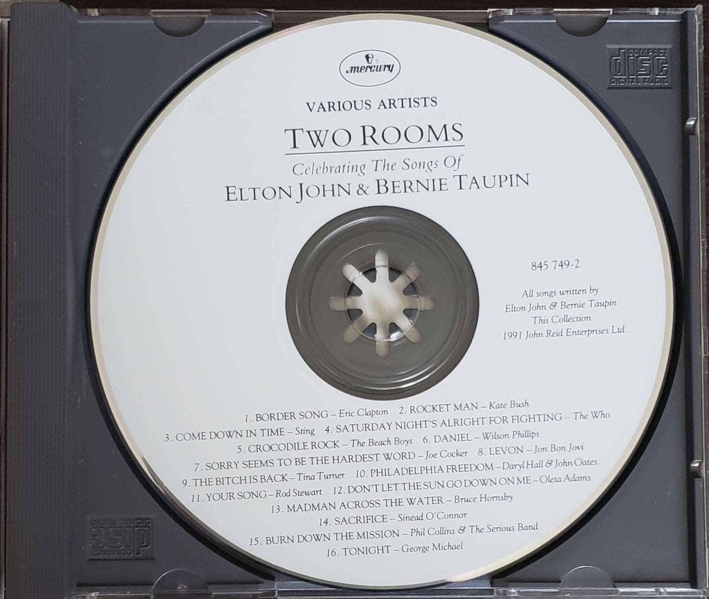 Two Rooms: Celebrating The Songs of Elton John & Bernie Taupin (CD Album)