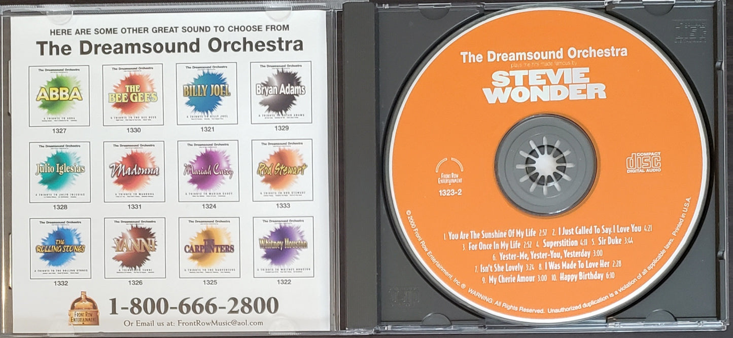 The Dreamsound Orchestra A Tribute to Stevie Wonder (CD)