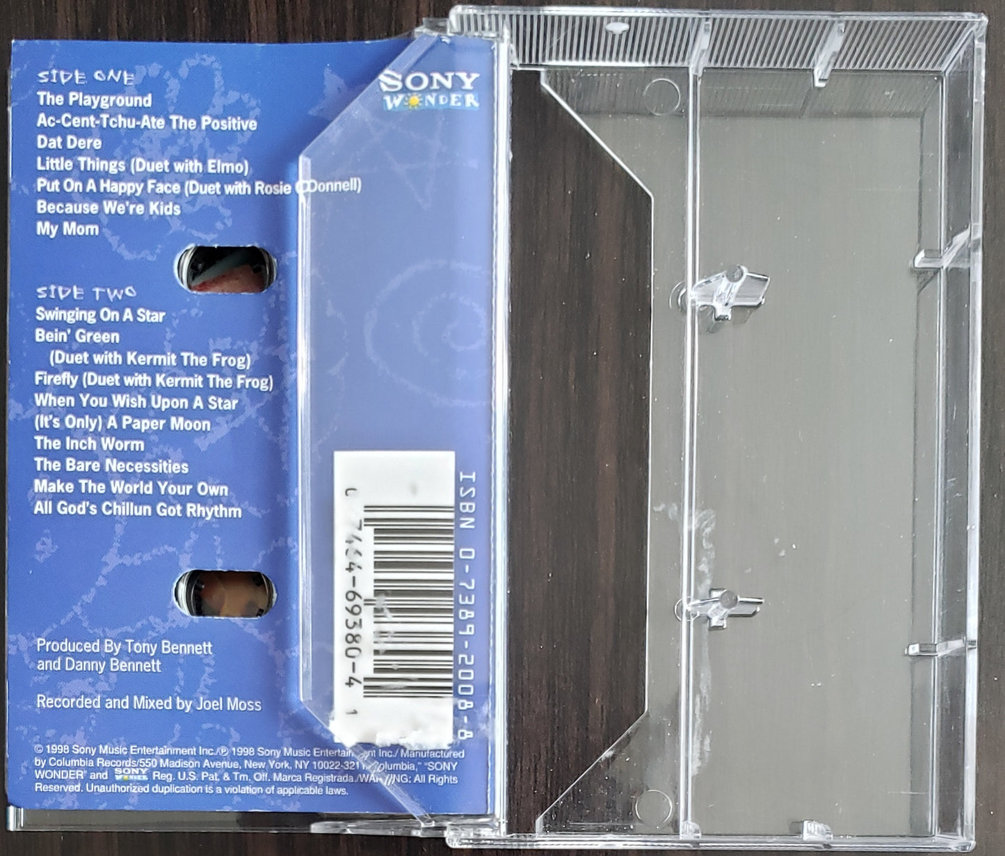 Tony Bennett - The Playground(Audio Cassette)