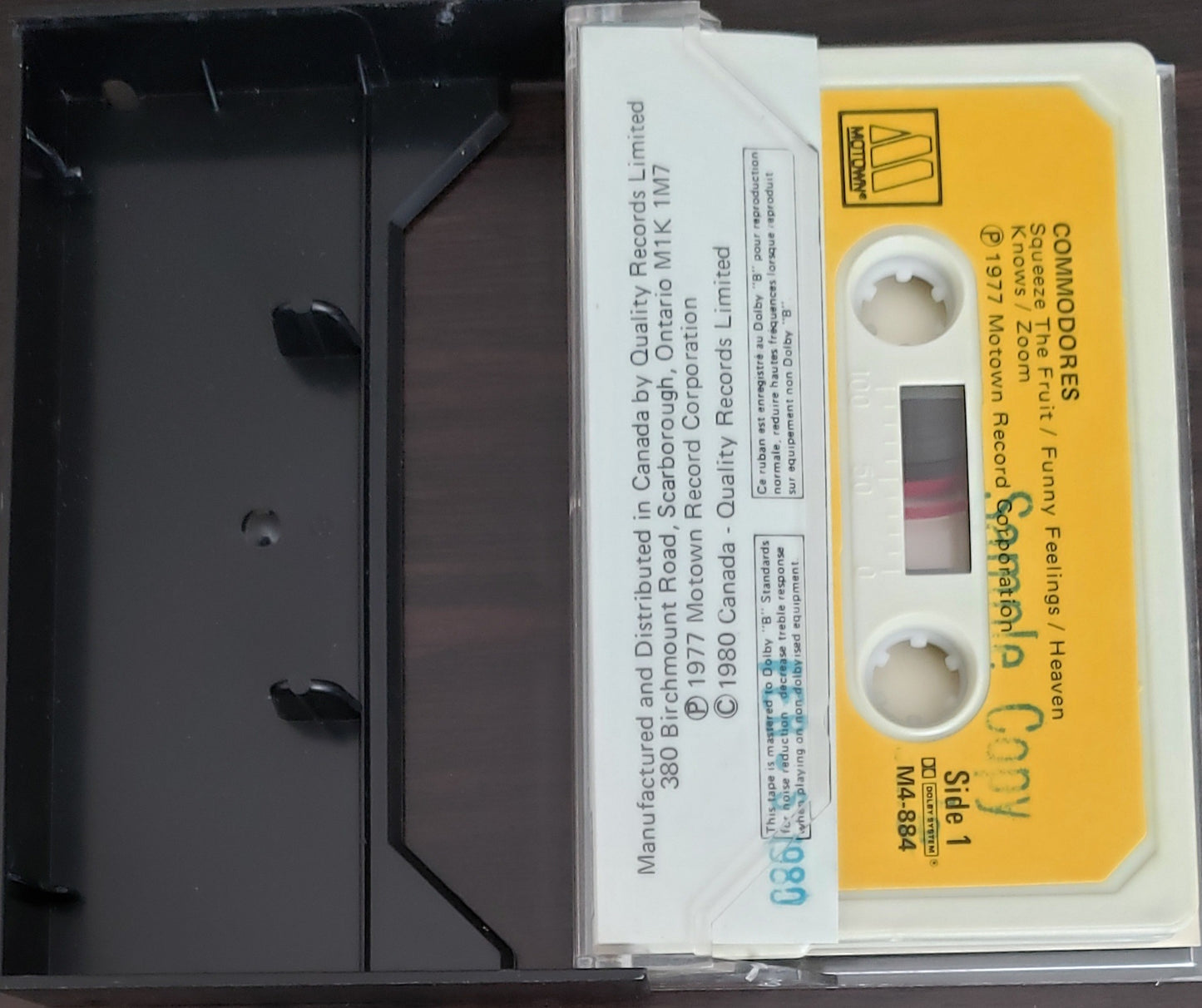COMMODORES (Audio Cassette) Vintage -RARE
