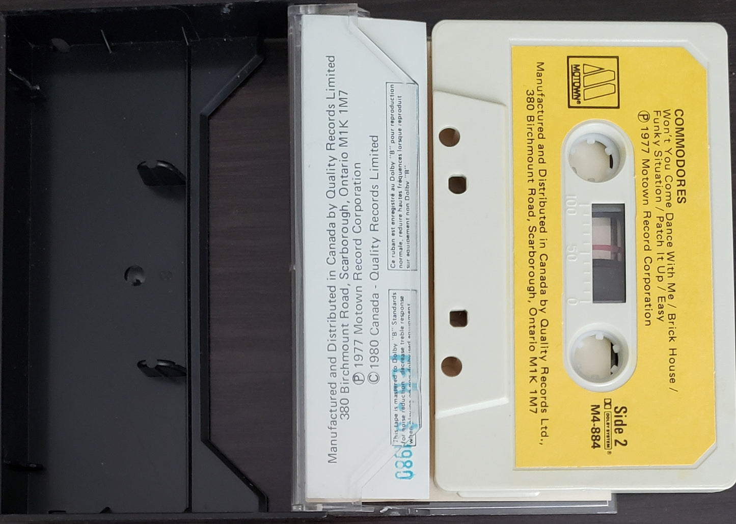 COMMODORES (Audio Cassette) Vintage -RARE
