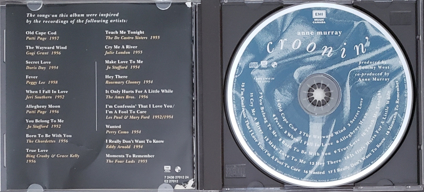 ANNE MURRAY "Croonin" (CD Album)