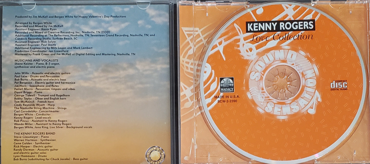 The Kenny Rogers Love Collection (CD Album)