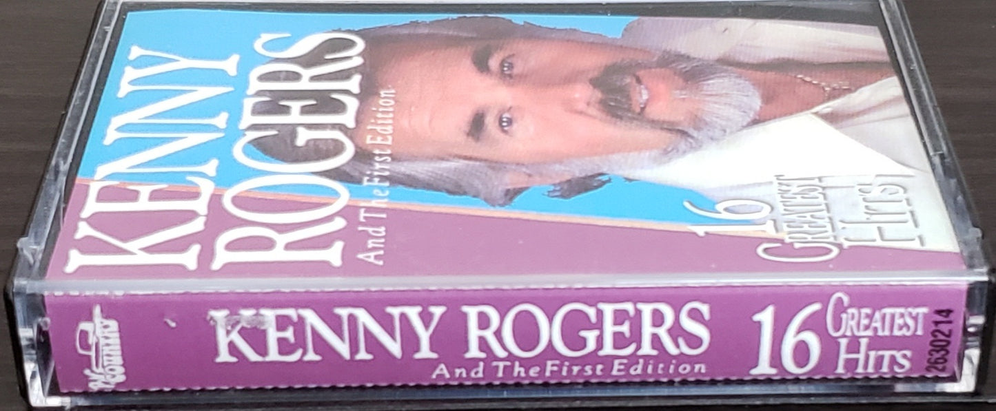 Kenny Rogers And The First Edition Greatest 16 Hits (Audio Cassette Tape)