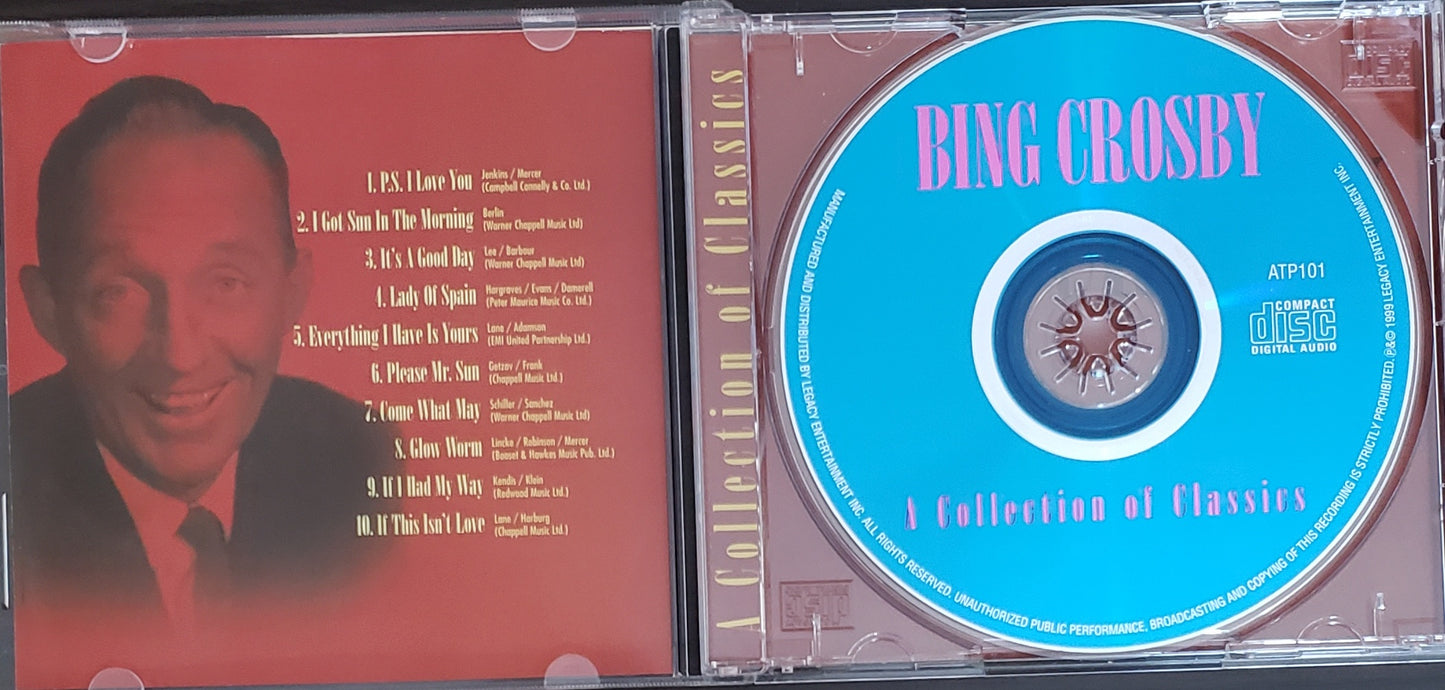 BING CROSBY "A Collection of Classics"(CD Album)