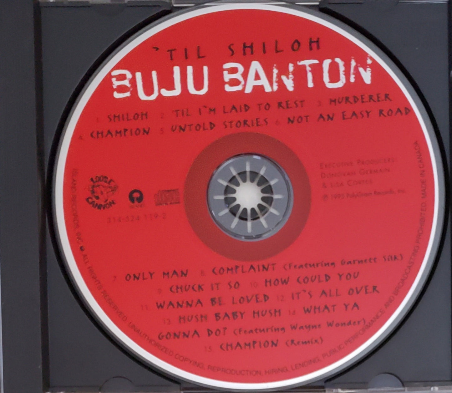 Buju Banton-Til Shilo (CD Album)