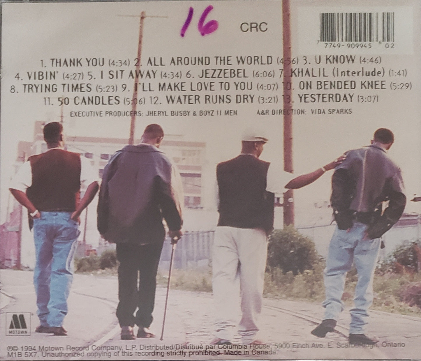 Boyz II Men II (CD Album)