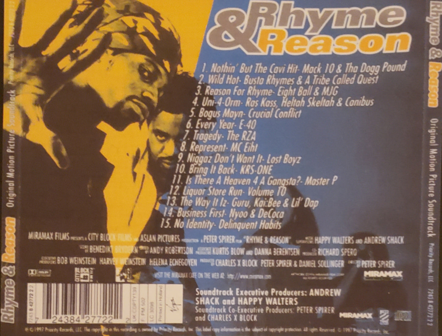 Rhyme & Reason-Original Motion Picture Soundtrack (CD Album)