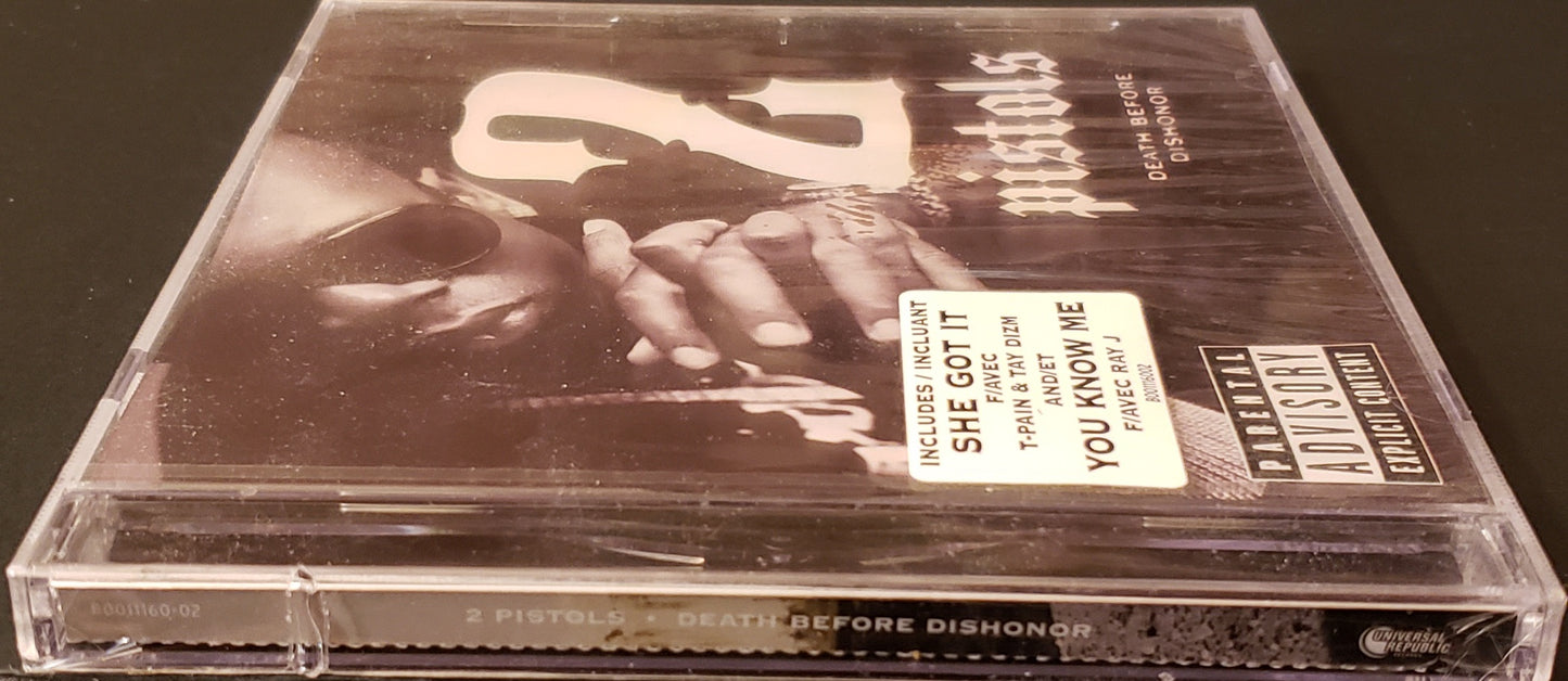 2 pistols "Death Before Dishonor"(CD Album)