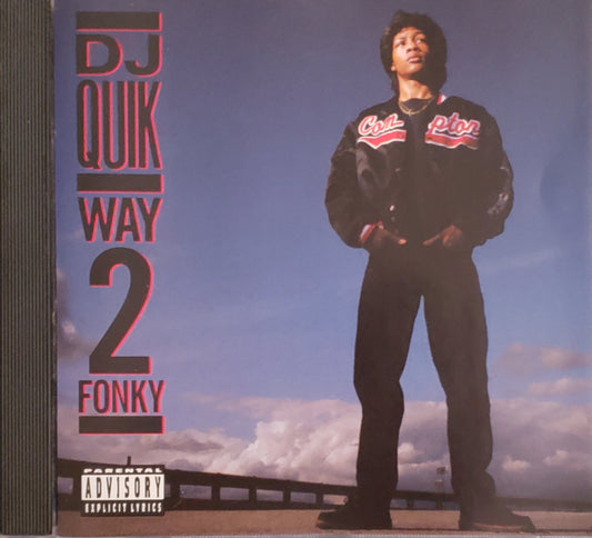 DJ QUICK "Way 2 Fonky" (CD Album)RARE!!!