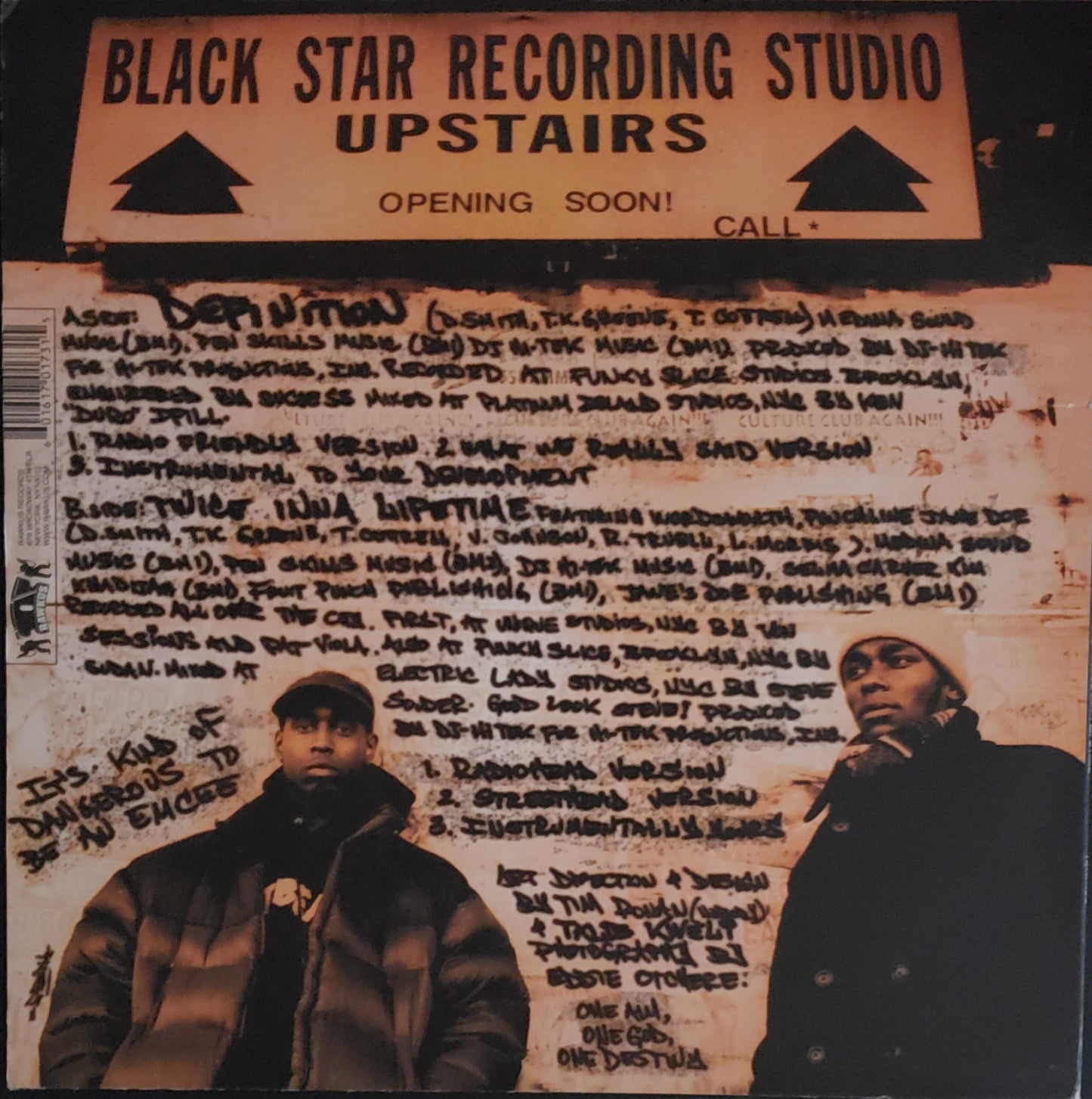 Mos Def & Kweli Are Black Star/Definition/Twice In A Lifetime (12" Vinyl) RARE!!