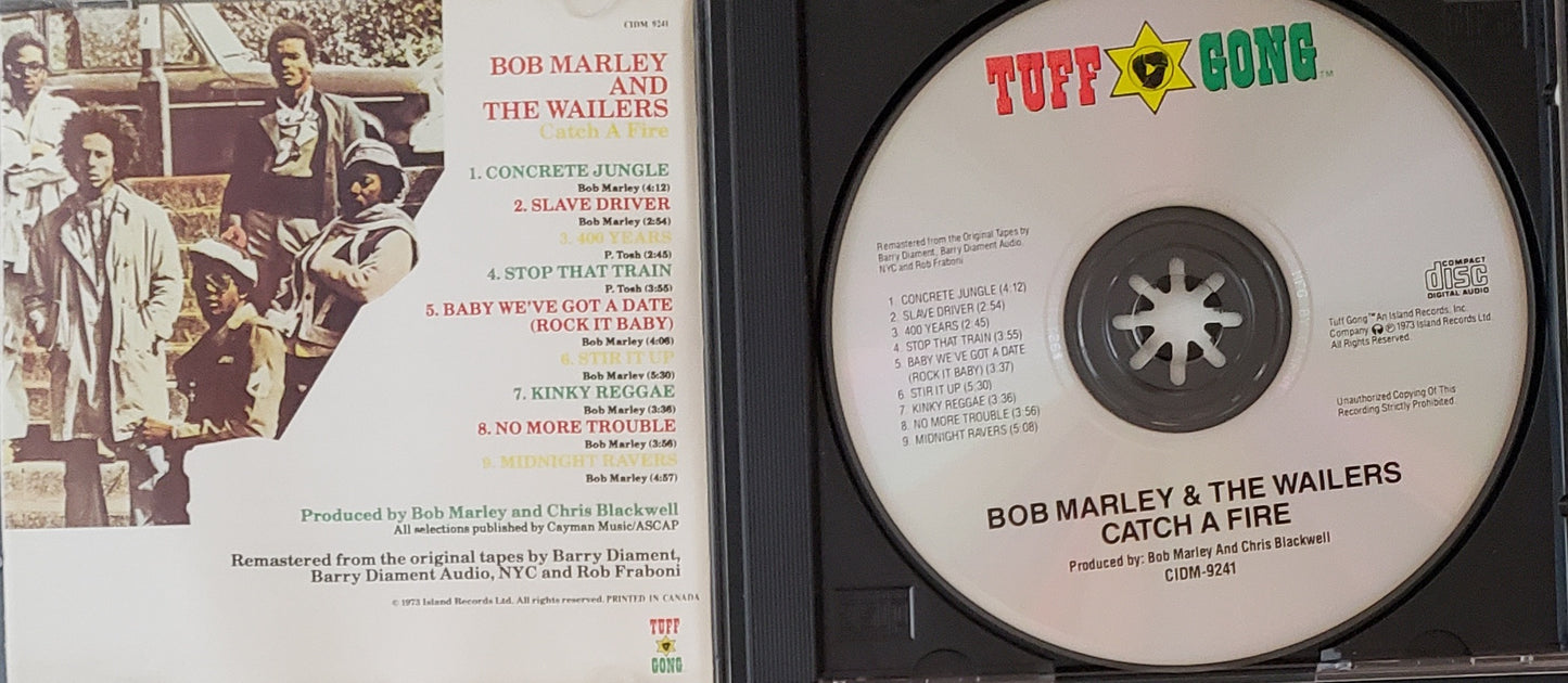 Bob Marley and The Wailers-Catch A Fire (CD Album)