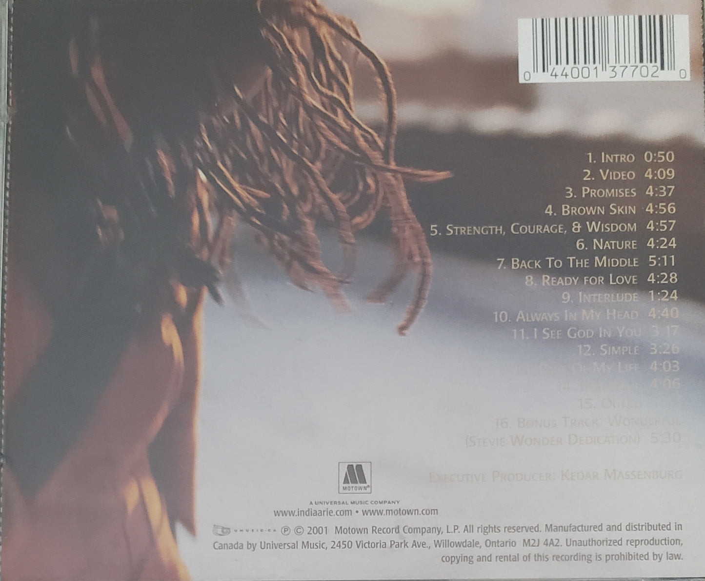 India.Arie "Acoustic Soul" (CD Album)