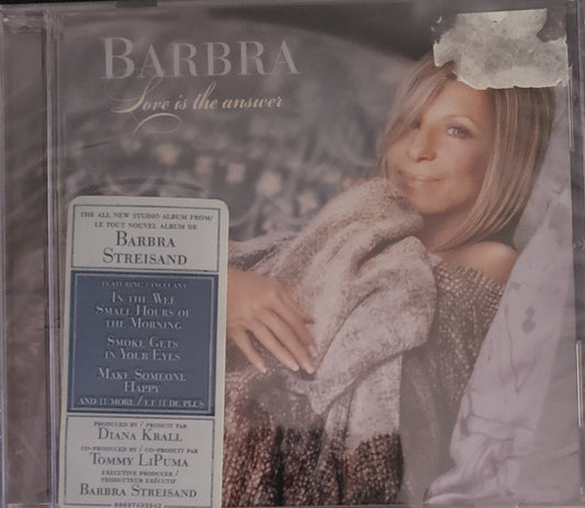 Barbra Streisand " Love Is the Answer" (CD Album) SALE!!!