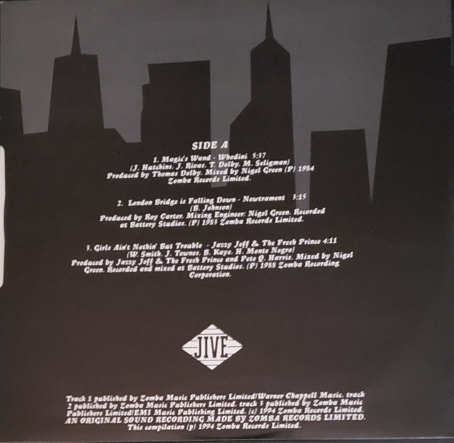 Jive West 25th Classics (2X Vinyl LP Compilation)VINTAGE!!