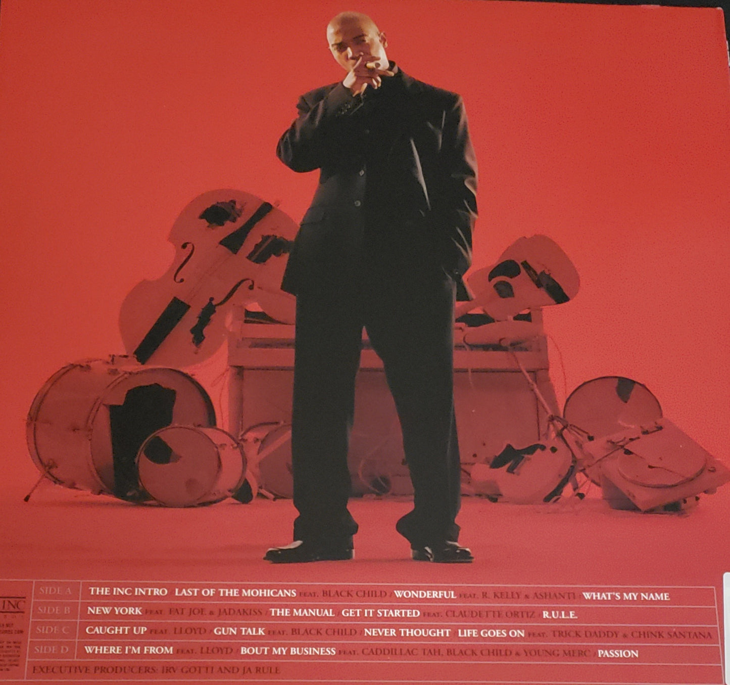 JA RULE "R.U.L.E" (2xLP Vinyl) RARE!!