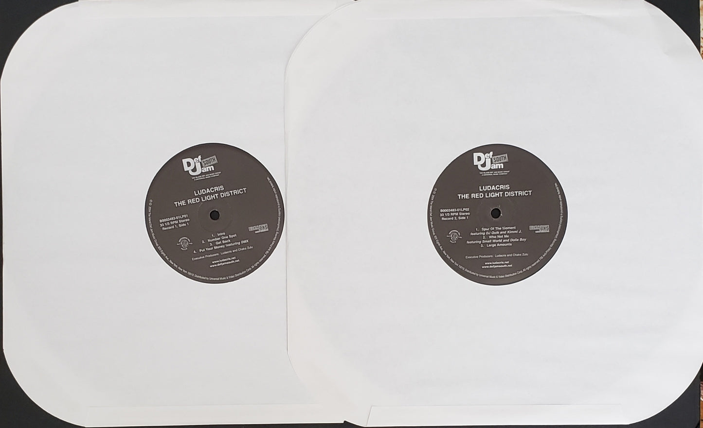 Ludacris"The Red Light District" (2X LP Vinyl) RARE!!