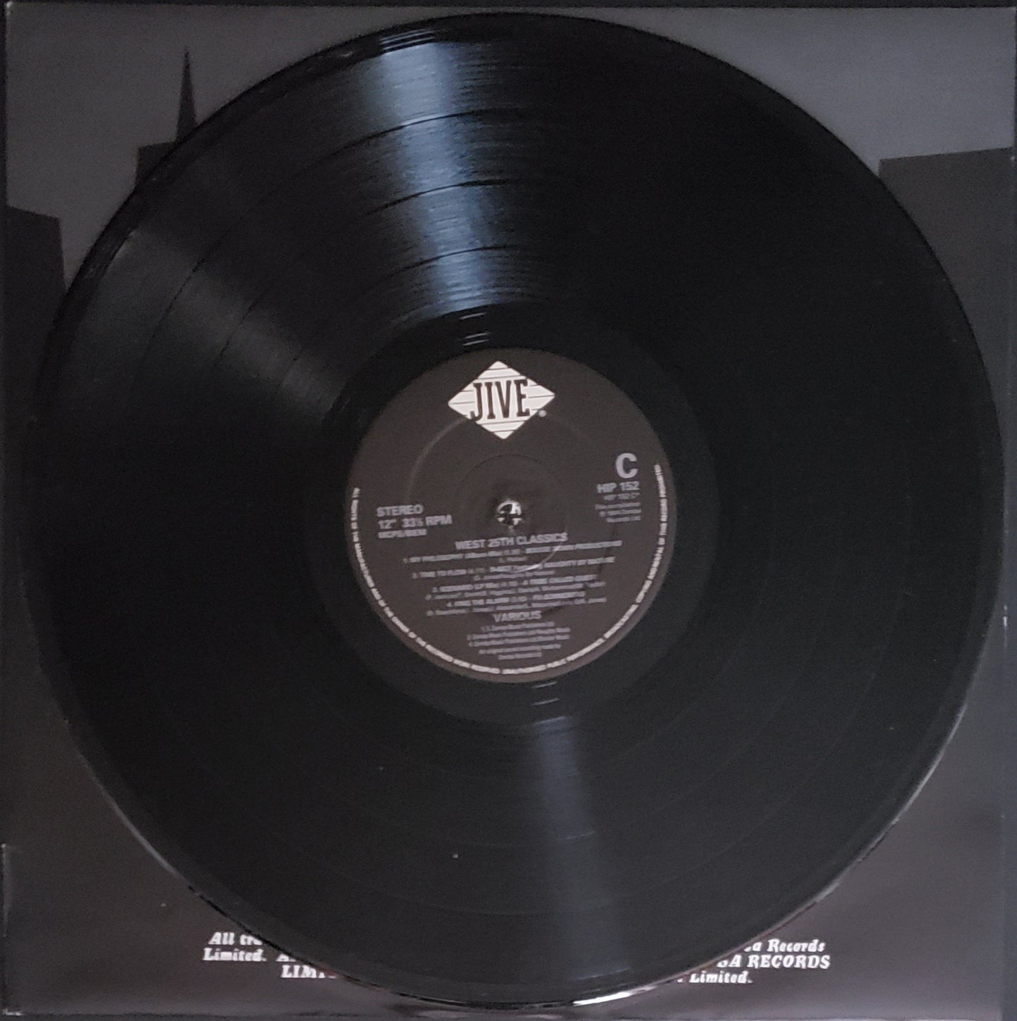 Jive West 25th Classics (2X Vinyl LP Compilation)VINTAGE!!