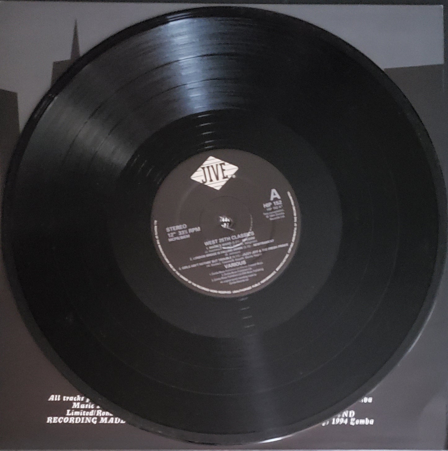 Jive West 25th Classics (2X Vinyl LP Compilation)VINTAGE!!