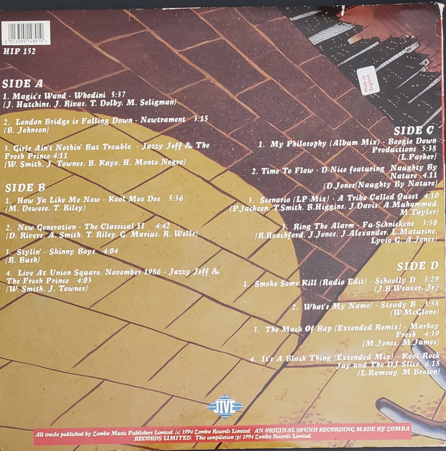 Jive West 25th Classics (2X Vinyl LP Compilation)VINTAGE!!